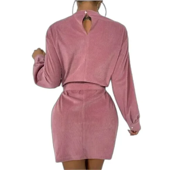 SHEIN Mauve Pink Dress - Picture 2 of 3